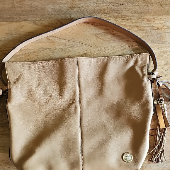 Handbags - Vince Camuto Tan Leather Shoulder Bag